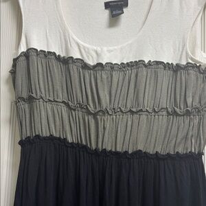 Spense Monochrome Colorblock Dress